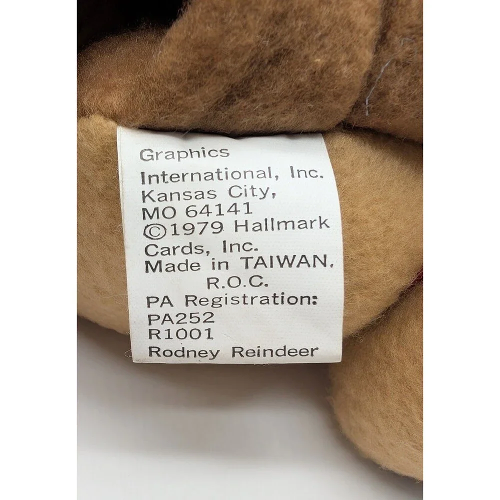 Hallmark Rodney Reindeer & Friends Lot Of 4 Ramona Rhonda Plush Christmas